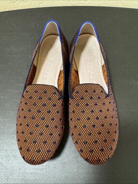 Rothy's Brown and Navy Knit Women's Loafers
